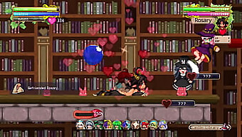 Succubus Affection: A Gangbang In The Library With Big Boobs And Shaved Pussy