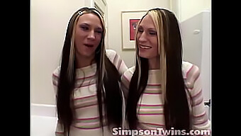 Simpson Sisters Indulge In Fingering In The Kitchen