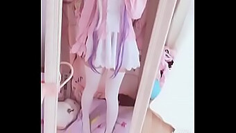 Finger Play With Kanna As She Teases In Cosplay Outfit