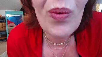 Amateur Redhead Denies Orgasm On Webcam