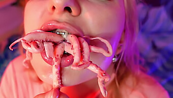 Arya Grander Indulges In Unusual Fetish With Octopus